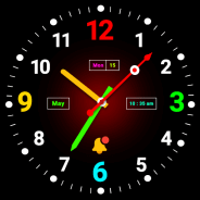 Neon Night Clock MOD APK 1.62.1 Premium Unlocked