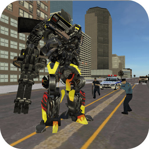 Pickup Truck Robot MOD APK 1.8.1 Unlimited Upgrade Points