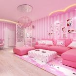 Pink Home Design House Craft MOD APK 1.8.5 Unlimited Money