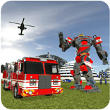 Robot Firetruck MOD APK 1.7.1 Unlimited Upgrade Points