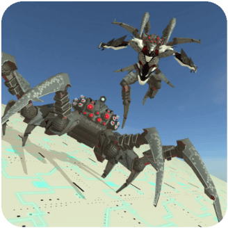 Spider Robot MOD APK 2.0 Unlimited Upgrade Points