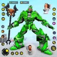 Rhino Robot Games Robot Wars MOD APK 1.33 God Mode