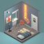 50 Tiny Room Escape MOD APK 0.6.10 Unbegrenztes Geld Icon