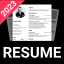 Resume Builder CV Maker MOD APK 1.01.43.1221.01 VIP Unlocked Icon