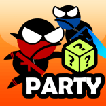 Jumping Ninja Party 2 Player Games MOD APK 4.1.9 Unlimited Money