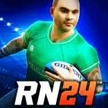 Rugby Nations 24 MOD APK 1.1.0.119 Dumb Enemy, Unlimited Money, No ADS