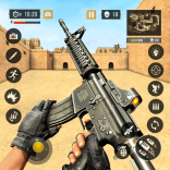 FPS Commando Shooting MOD APK 9.8 One Hit God Mode Unlimited Money