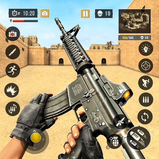 FPS Commando Shooting MOD APK 9 8 One Hit God Mode Unlimited Money AN1 FPS Commando Shooting MOD APK 9 8 One Hit God Mode Unlimited Money AN1